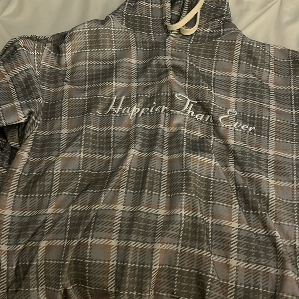 This is Billie Eilish happier than ever hoodie I got last year
